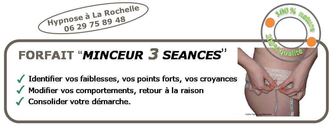 Maigrir, Mincir, perte de poids par l'hypnose à La Rochelle