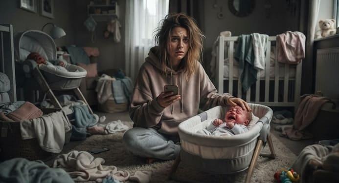 Jeune maman isolée cherchant du soutien à La Rochelle